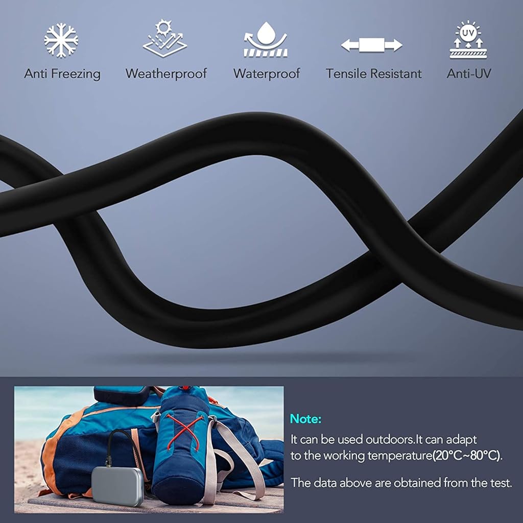 Verilux Cat8 Ethernet Cable 5m High Speed Network Patch LAN Cable 26AWG Cat8 Cable 40Gbps 2000Mhz Lan Wire for Router/Xbox/IP Cam/Modem - 5 Meter-Black Verilux Cat8 Ethernet Cable 5m High Speed Network Patch LAN Cable 26AWG Cat8 Cable 40Gbps 2000Mhz Lan Wire for Router/Xbox/IP Cam/Modem - 5 Meter-Black